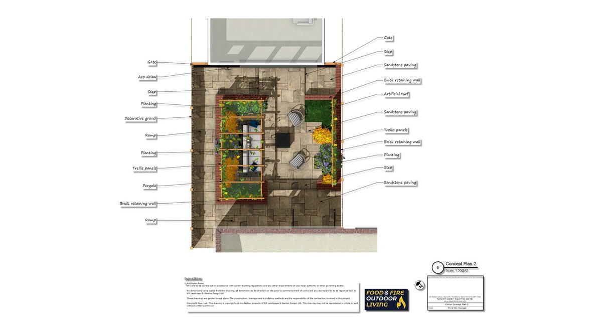 mpgardendesigns's tweet image. See how I transformed a compact Wakefield back garden into a structured, multi‑level space with a central pergola, raised brick beds and a practical dog-friendly turf area.  wix.to/bOciDQl #gardendesign #landscapedesign #Wakefield #WestYorkshire