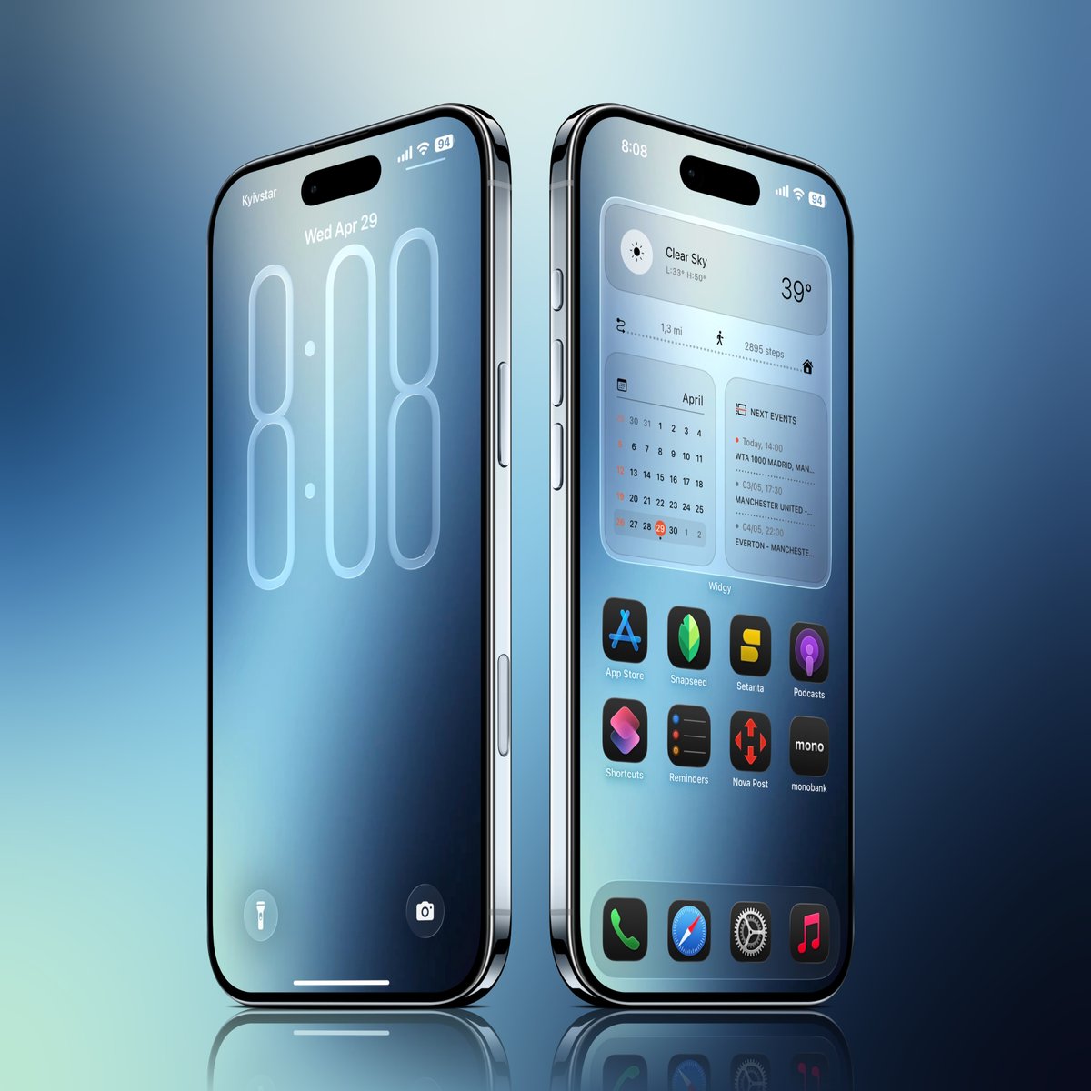 Hewoood's tweet image. Easily refresh your iPhone: 
widget - Skagen pack, click to download now ko-fi.com/s/55fae5b474
wallpaper - Pinterest

#IOS26 #wallpapper #ios #iphonewallpaper #iphonesetup #customatization #Widgy #widget #homescreen #setup #iphonetheme #phone #iphone