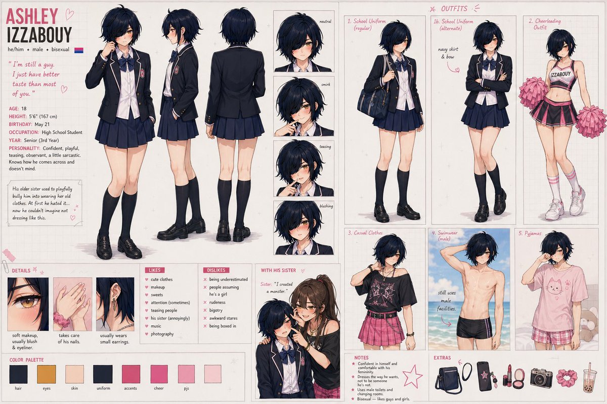 izzabouy's tweet image. “Don’t hate me because my cock is bigger than yours!” 
#femboy #trap #hentai