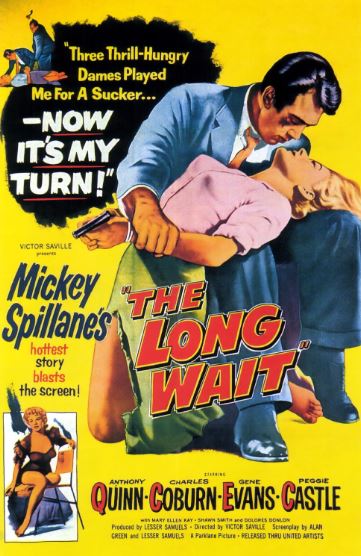 FilmsQuirky's tweet photo. #TheLongWait  (1954)   
An amnesiac finally learns his true identity, as a murder suspect. And he doesn't even know whether he is guilty.
#GirlsWithGuns   #PeggieCastle  
#FilmNoir   #FilmX  📽️ 🎬 https://t.co/rCje5wBQde