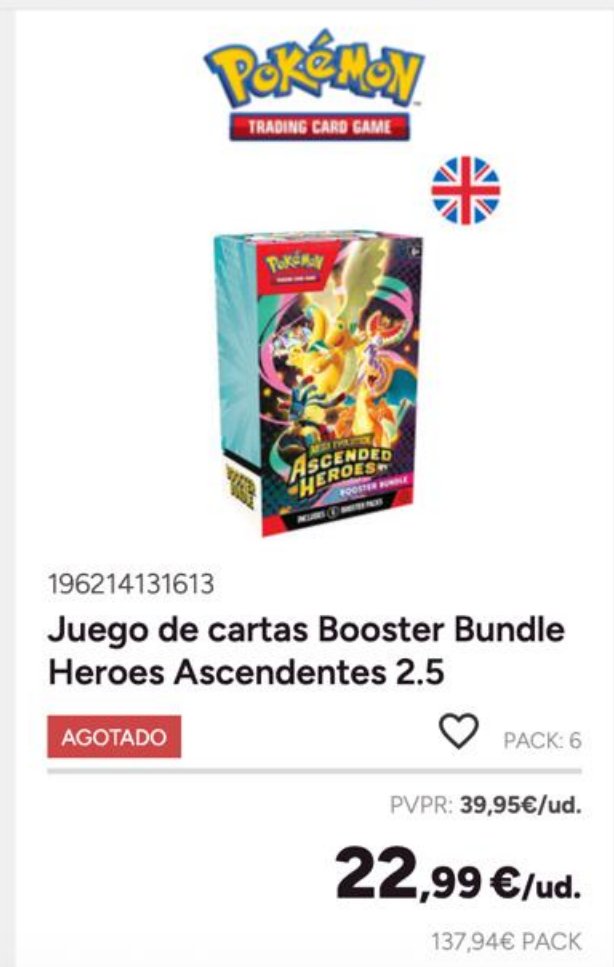 PokeAviso / Avisos POKÉMON TCG tweet media
