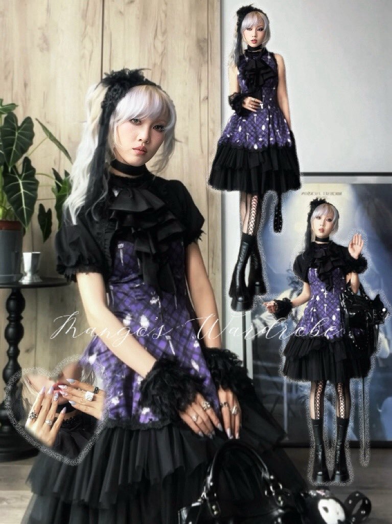 TenWitch2022's tweet image. #lolitafashion #gothic  #lolita #jfashion #fyp #egl  #ootd #OotdStyle  #vkeifashion #gothicfashion #victoriangoth  #dress #ロリータファッション #ໂລລິຕ້າ #стильлолита #tenwitches #Chinalolita #OriginalDesign #OriginalDesignBrand