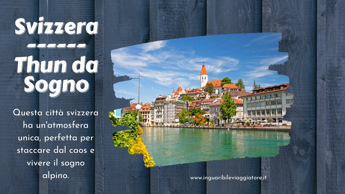 inguaribile's tweet image. Cercate la fuga romantica perfetta? ❤️ Thun è la risposta. Immaginatevi: passeggiata sul lago al tramonto vista sulle Alpi Bernesi e un centro storico super intimo. Ecco i miei indirizzi del cuore per un weekend indimenticabile ➡️ inguaribileviaggiatore.it/elenco-articol… #Weekend #viaggiare #trip