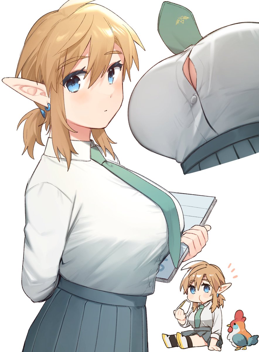 【⚠️女体化】JKリンクちゃん落書き～ 