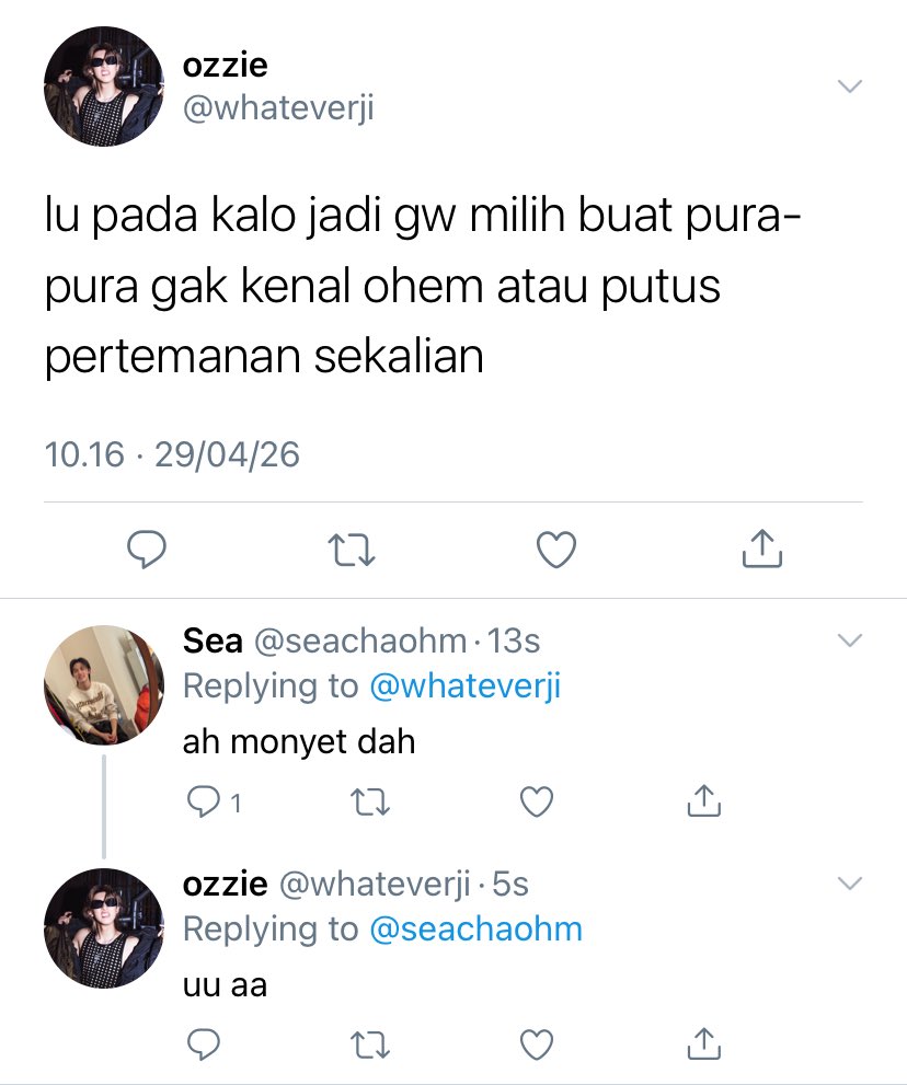 daitsie's tweet image. 43. respon kael dan oji yang udah angkat tangan #nyerah