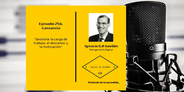 caminos_knowmad's tweet image. En el episodio de esta semana @igrgavilan nos habla de algo que todos vivimos: "#256 Cansancio" open.spotify.com/episode/0DN2qU… por qué se produce, cómo gestionar la carga de trabajo y cómo gestionar el descanso. #freelance #cansancio #stress #trabajo #descanso