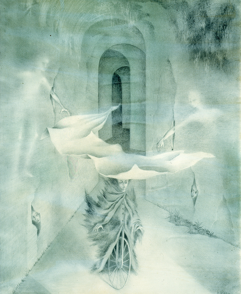 VaroArte's tweet image. La Calle de las Presencias Ocultas (Dibujo) (Personaje), 1956
#RemediosVaro #art #surrealism
remediosvaro.art/paintings/49