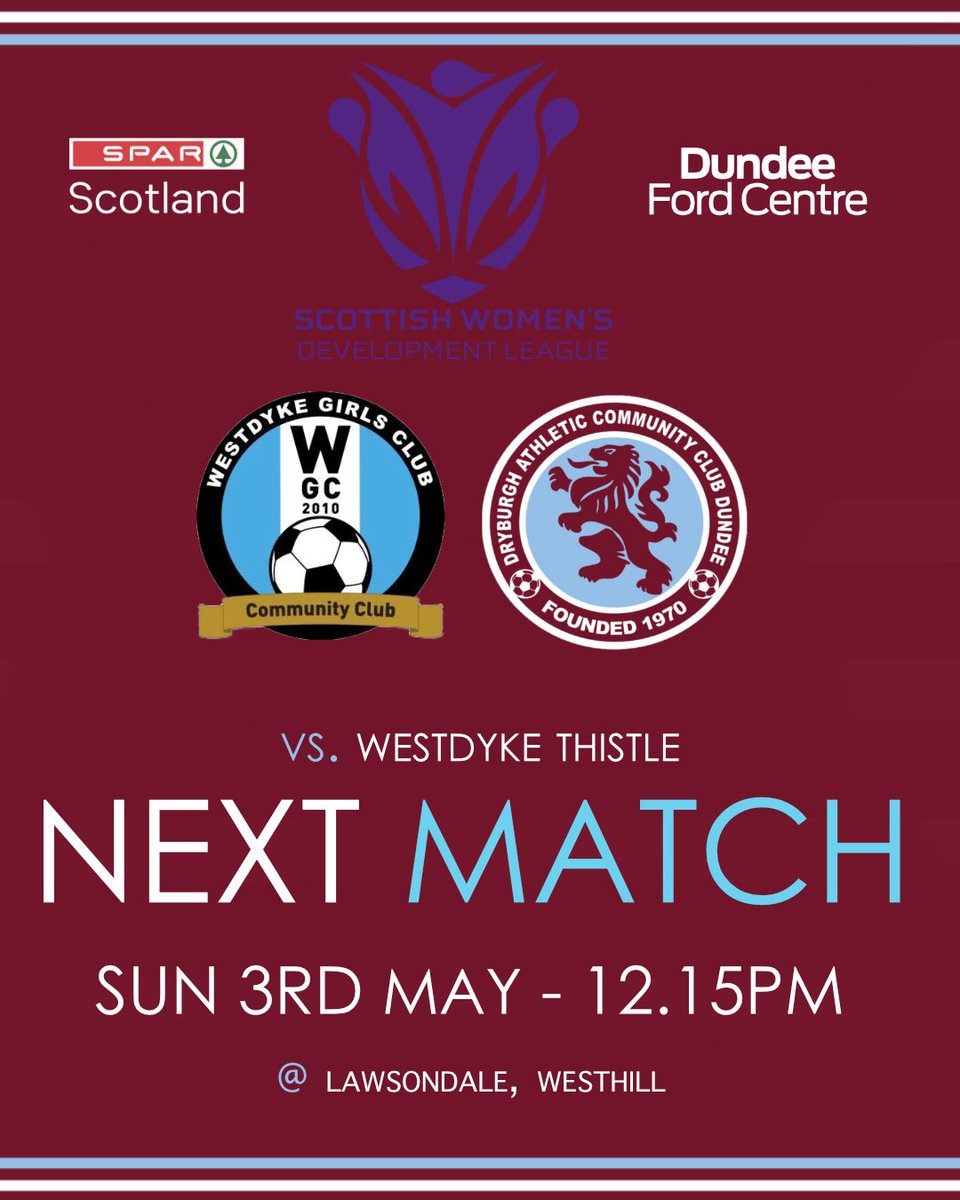 Dryburgh Athletic Women tweet media