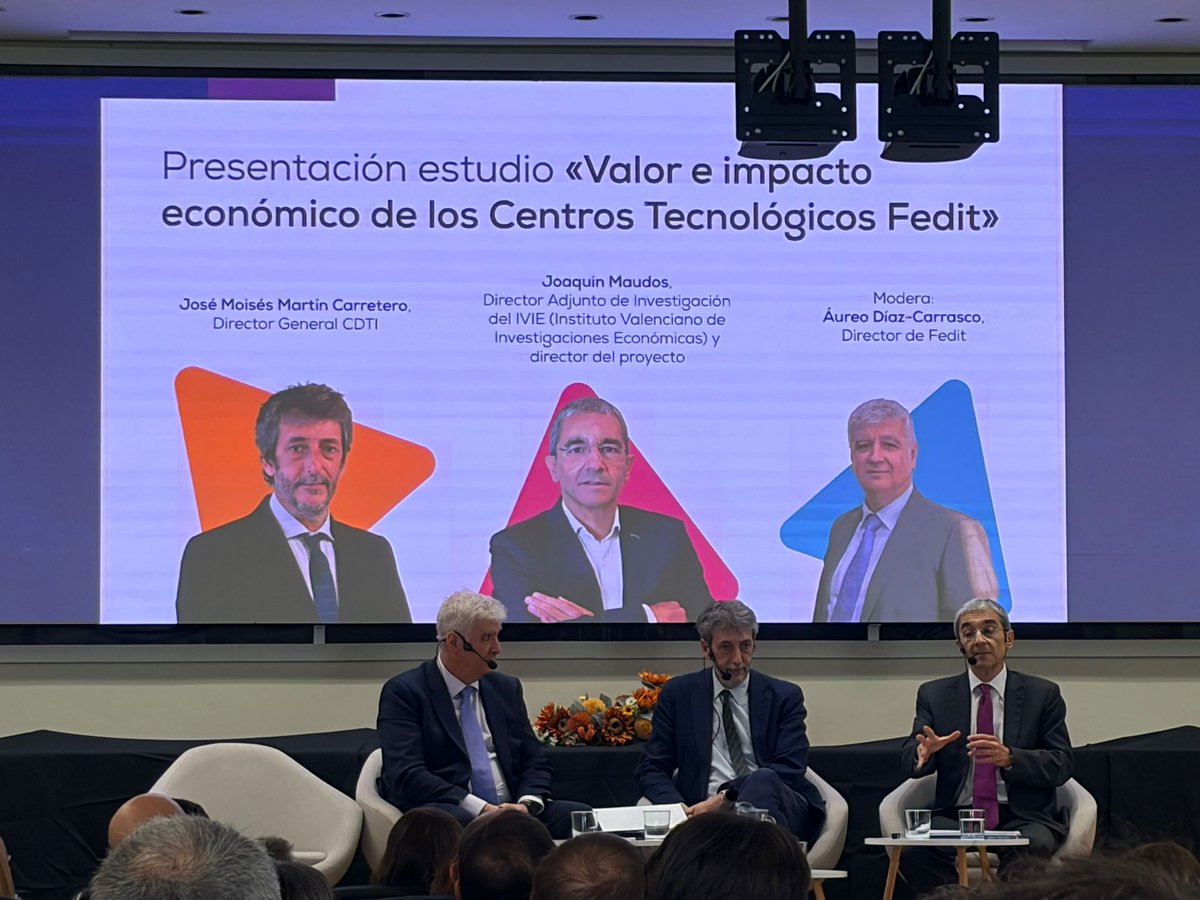 NOVEXtec's tweet photo. 🧐Asistimos al 30º Aniversario de @Fedit conociendo los últimos datos sobre el #impacto de #CentrosTecnológicosFedit 🥳¡Nuestra enhorabuena y felicitaciones a la Federación! ¡Qué mérito! 💪📷🥳 https://t.co/lanyEd4GLC