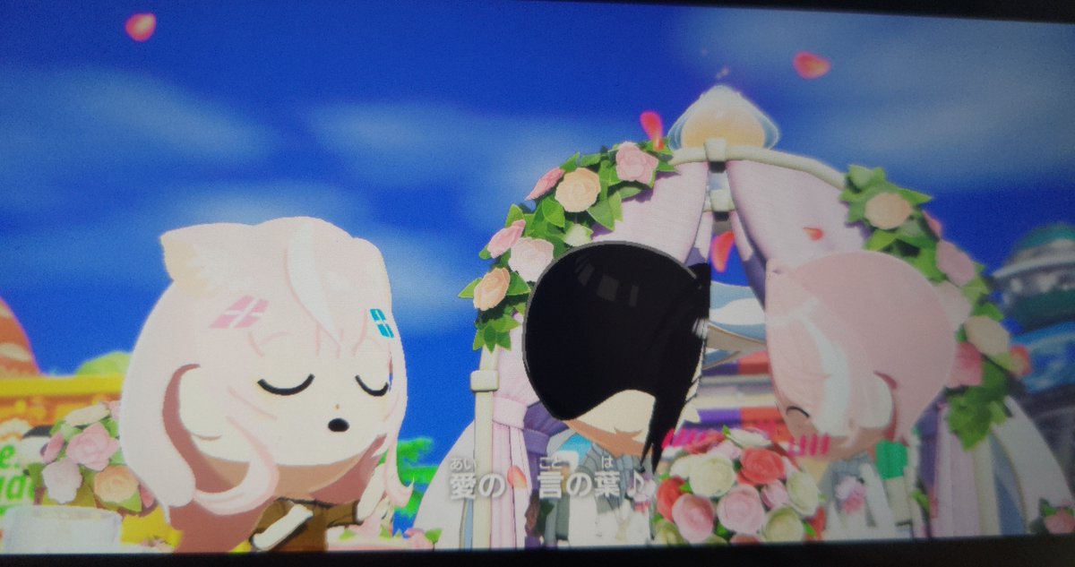 結婚もしました(歌ってるのが📌ちゃんで最高)(他キャラいます)