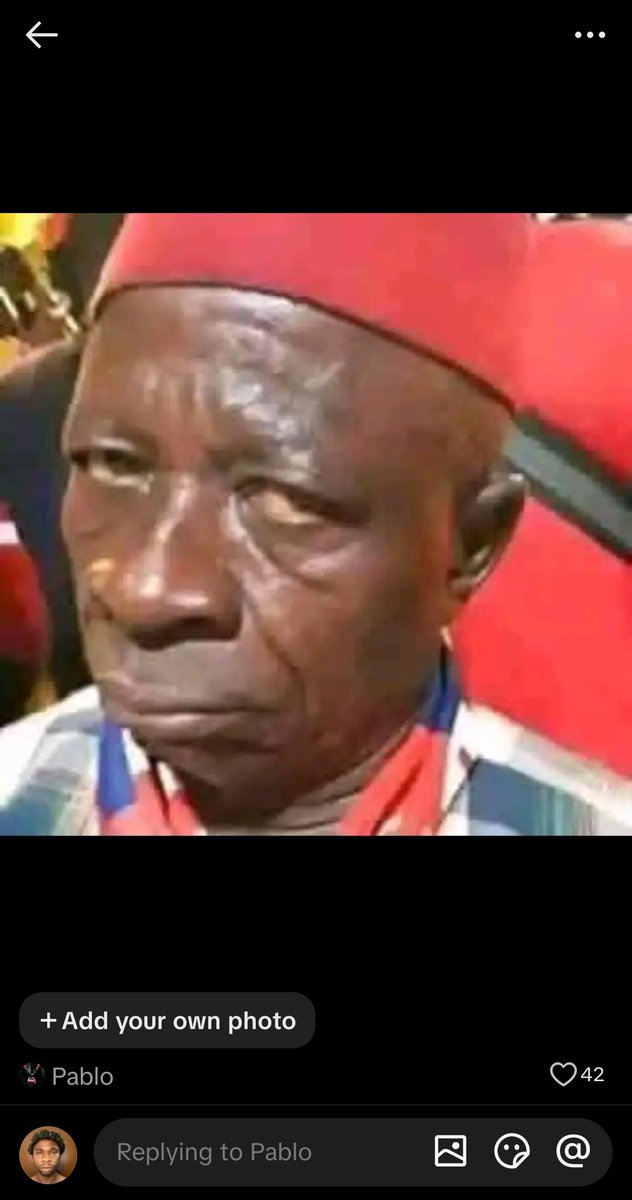 worldbest286's tweet photo. @Amy_beke Chineke napu ekwensu ike https://t.co/CdsReVs6hI