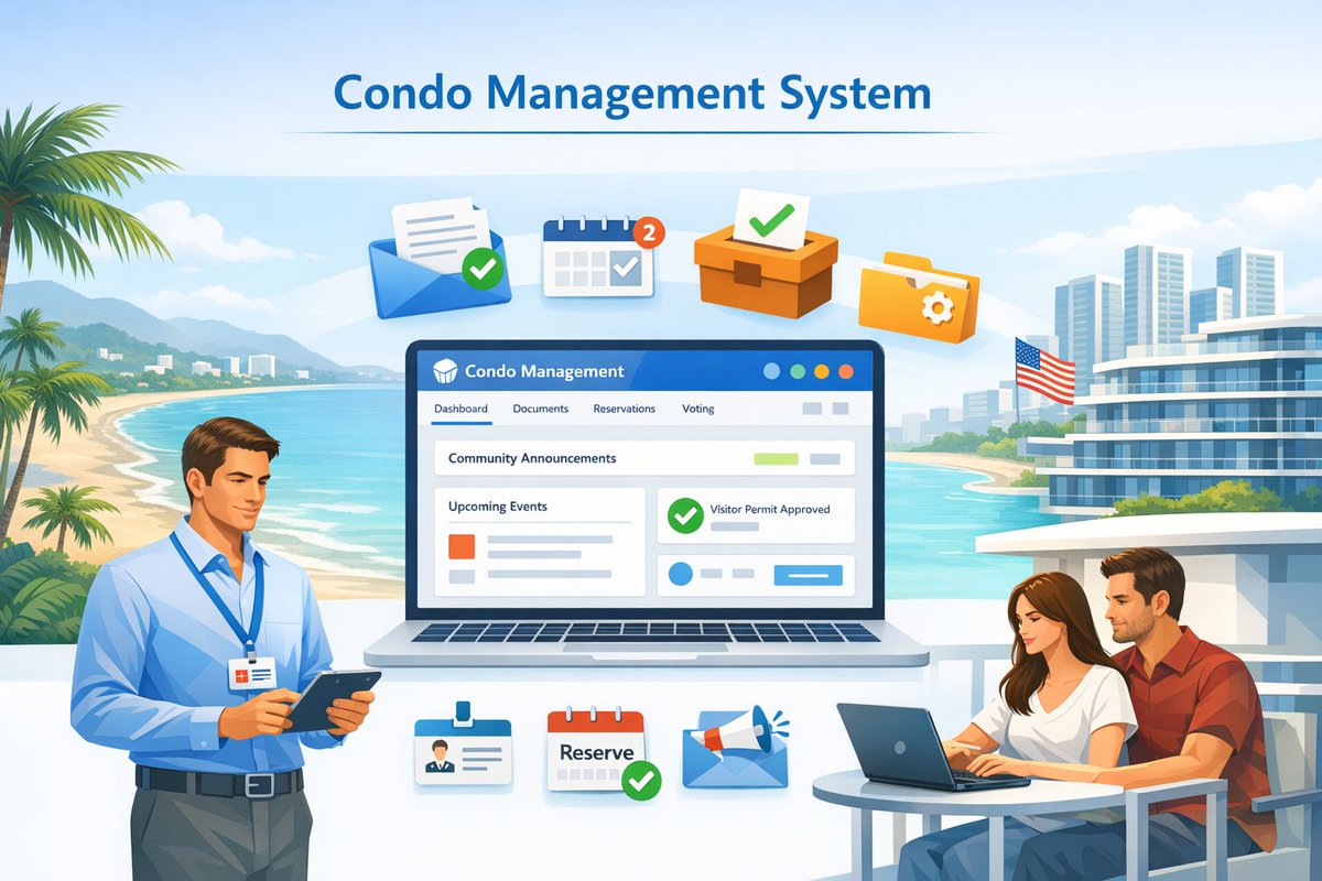 webartmiami's tweet image. Condominium Management System for managing easy and modern living spaces. #condominium, #propertymanagement, #creationwebs