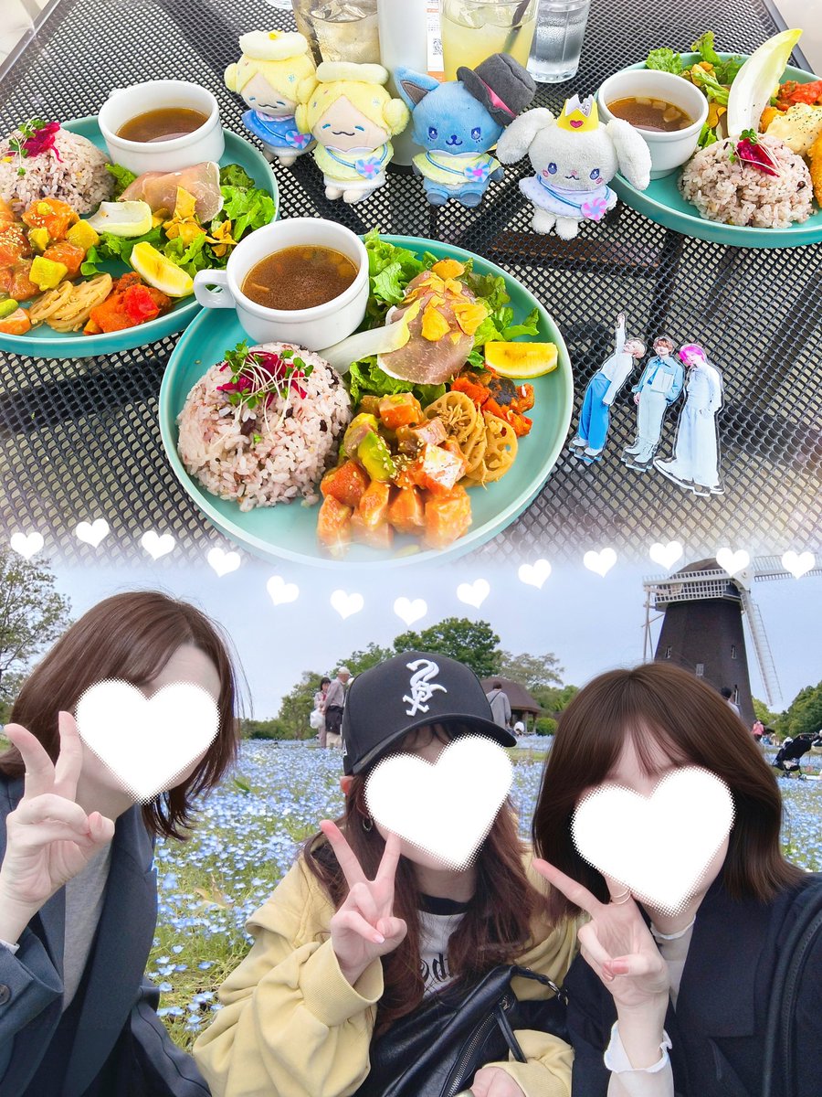 kkuraren__33's tweet image. 今日はネモフィラ見にJAM3人でお出かけ💐
色々あったからお花に癒されようね😭って言ってたのに会って速攻弾丸トーク飛ばしてて涙1滴も出んとずっと笑って楽しすぎて💪❤️‍🔥笑

居心地良すぎるくらいみんな考えが似ててまだまだ語りたいことたくさんあったわ🤭近々また遊ぼ！！！！

#JAM
@SHOSEI_RUKI