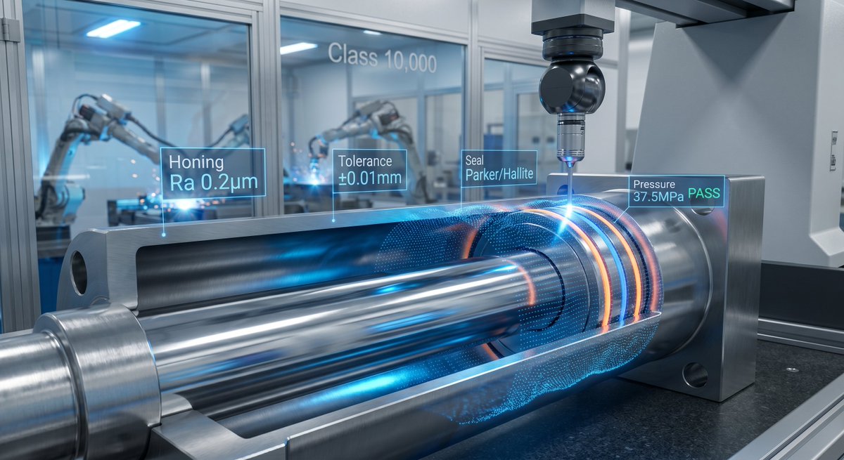 Toleng_Hyd's tweet image. Why do some hydraulic cylinders last 5+ years while others fail in 18 months?

Read the full article 
tolenghydraulics.com/why-precision-…

What's been your biggest challenge with hydraulic cylinder quality? 

#HydraulicCylinder #Manufacturing #QualityControl #Engineering #Toleng