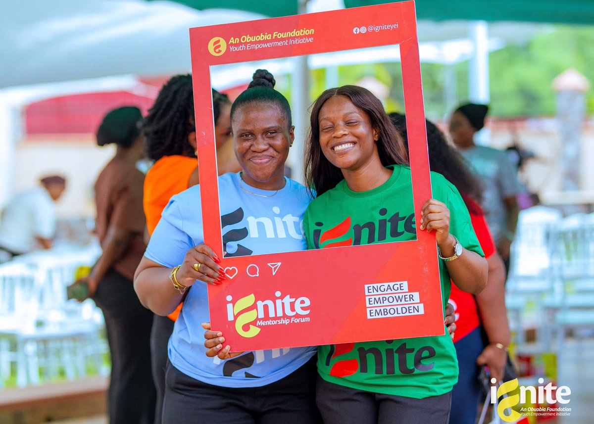IgniteYEI's tweet photo. Growth looks good on us.

From meaningful conversations to shared moments in full color, this is what happens when women come together to learn, grow, and truly see each other. 

Becoming is beautiful… and even better together.

#ignite #womenempowerment #becoming #mentees https://t.co/hPp098MzKU