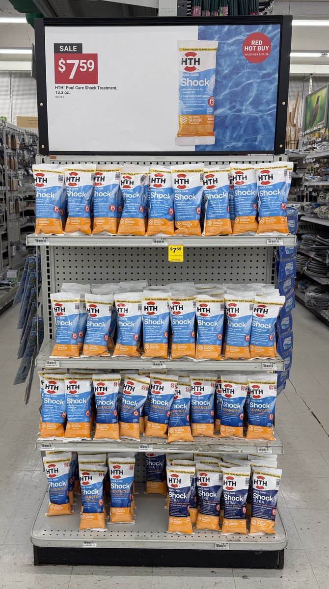 AceFountains's tweet image. Keep your pool sparkling with HTH products! Visit Ace for all your pool care needs. 💧🏊‍♂️ #PoolCare #AceHardware