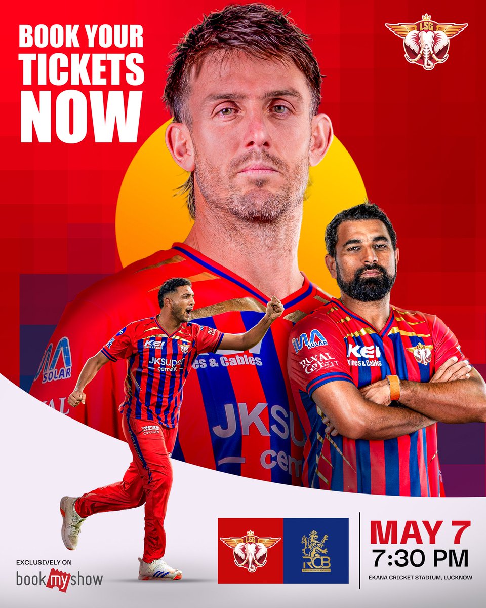 Lucknow Super Giants tweet media