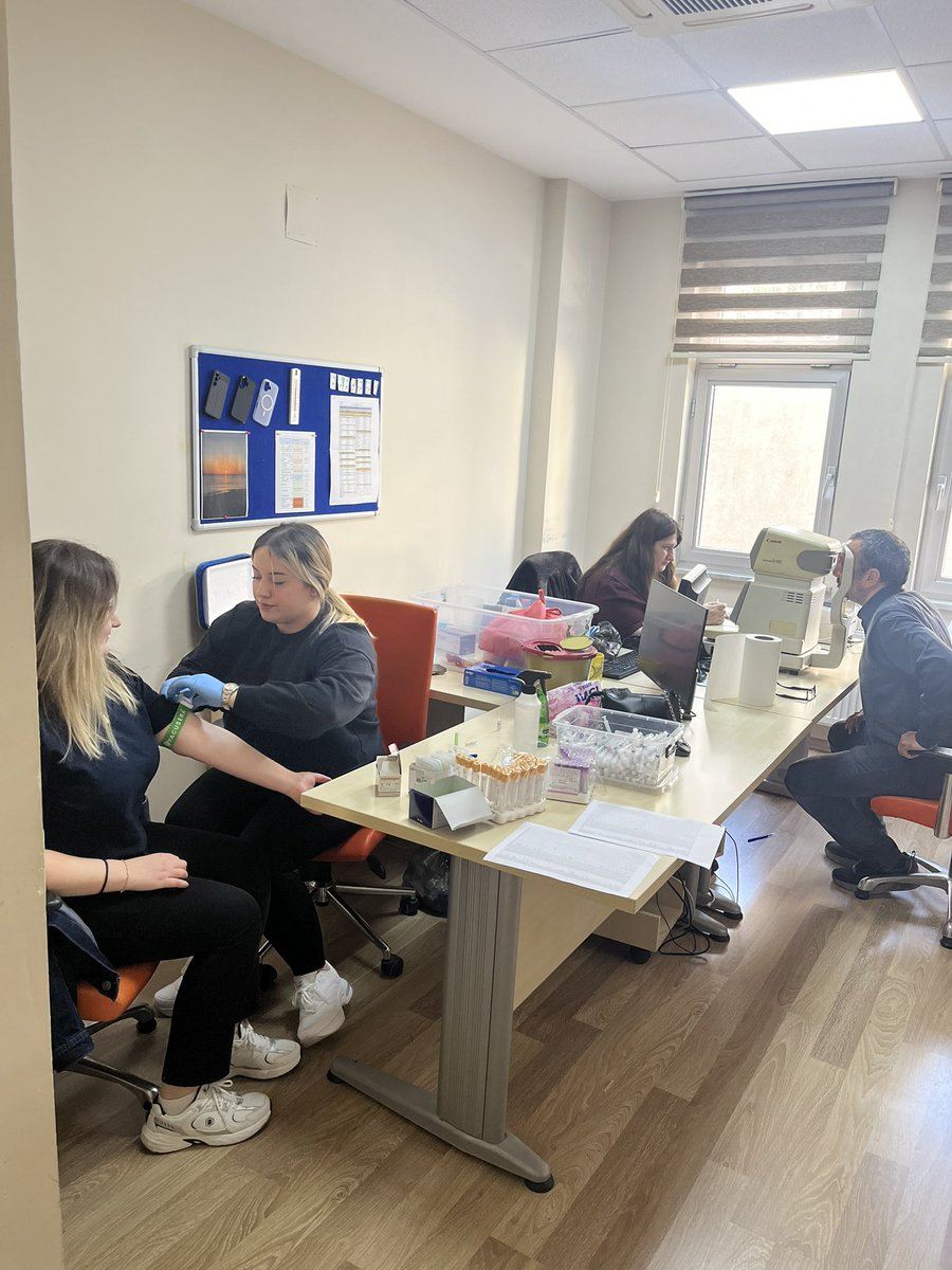 csb_tekirdag's tweet photo. İl müdürlüğümüzde ;
İş sağlığı güvenliği kapsamında personelimize sağlık taraması yapılmıştır .🩺🩻 https://t.co/hlu3e87qW3
