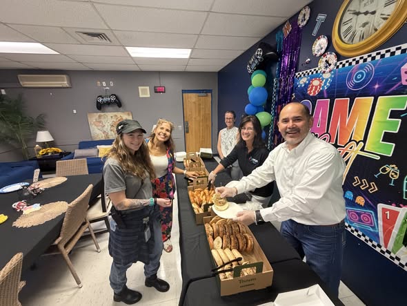 TeamFPUA's tweet photo. FPUA leadership visited St. Lucie Elementary to celebrate teachers and support staff during their #TeacherAppreciationWeek.
As your hometown utility, we’re proud to recognize the role educators play in shaping our community and guiding the next generation. #CommunityProud https://t.co/gmCxz9Bt4O