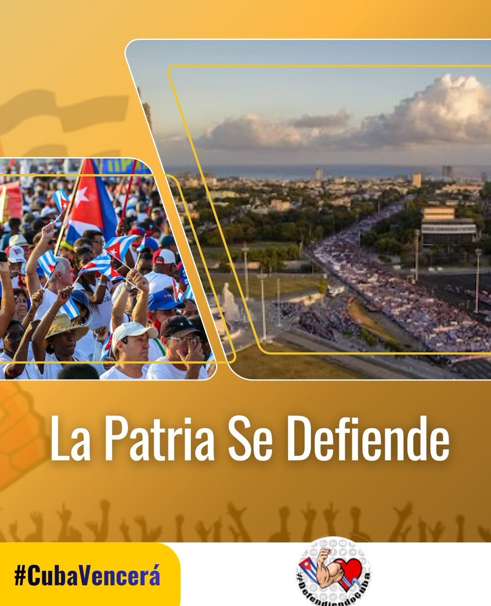 #Cuba
#LaPatriaSeDefiende