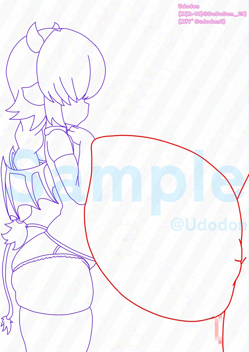 Udodon🔞SkebセールChu💕 tweet media