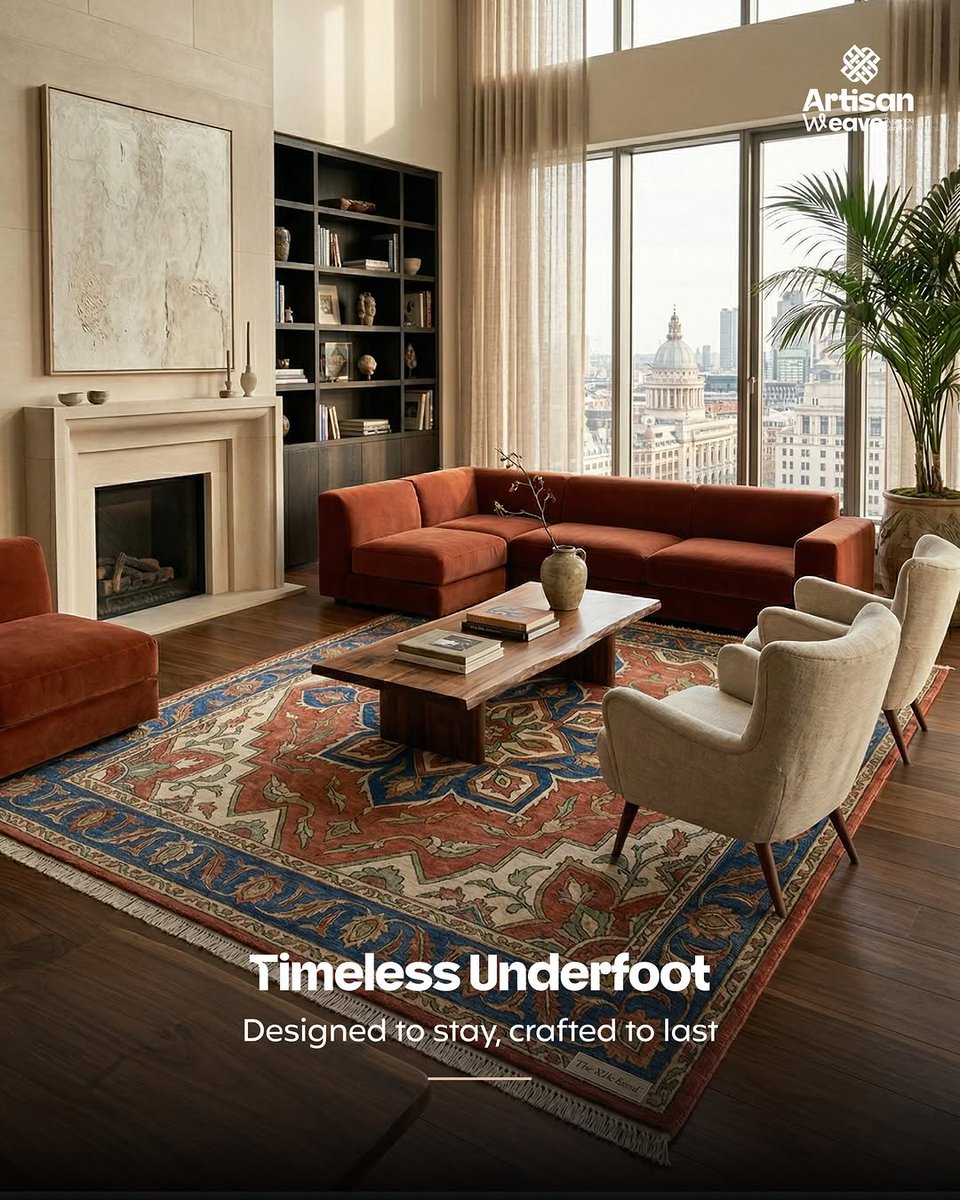 ArtisanWeave01's tweet image. Timeless underfoot.
Designed to stay. Crafted to last.
Made to bring enduring style and comfort into your home.

#TimelessDesign #LuxuryRugs #CraftedToLast #HomeDecorUSA #InteriorDesignUSA #RefinedLiving #AreaRugs #ModernHome