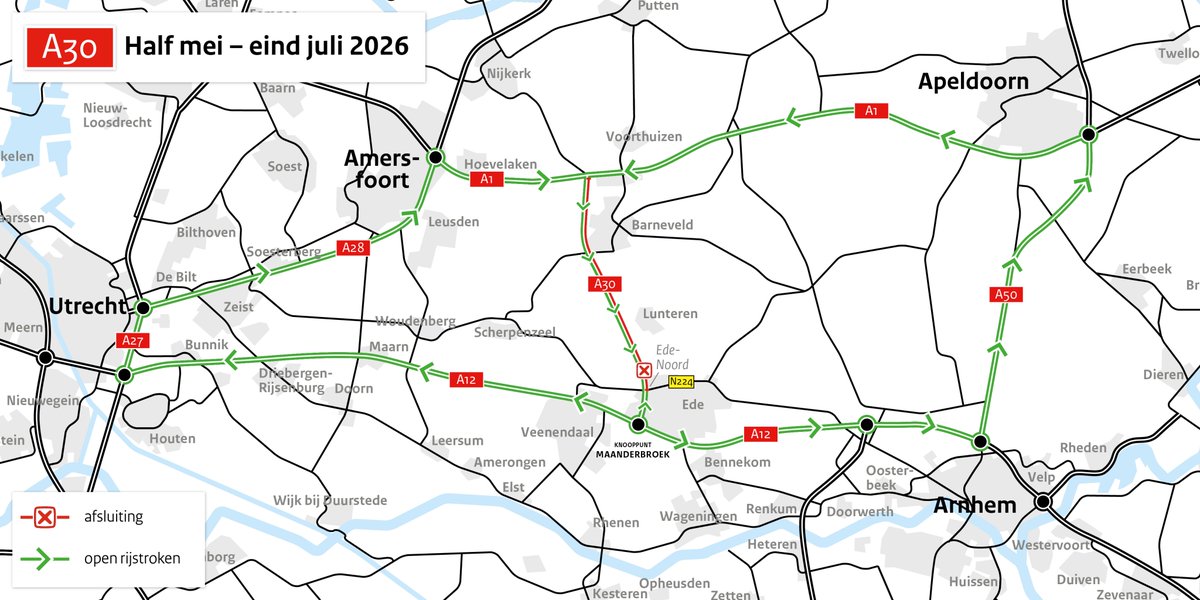 Rijkswaterstaat Oost-Nederland tweet media