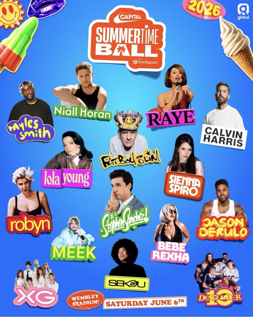 TicketMessiah's tweet image. Capital Summertime Ball 2026 🕺🏻

Ft. Niall Horan, Calvin Harris, RAYE, XG &amp;amp; Many More! 💃

🎟️ Golden Circle Tickets 

DM or WhatsApp for Availability 📱
Check Reviews Below 👇 

#CapitalSTB #NiallHoran #Raye