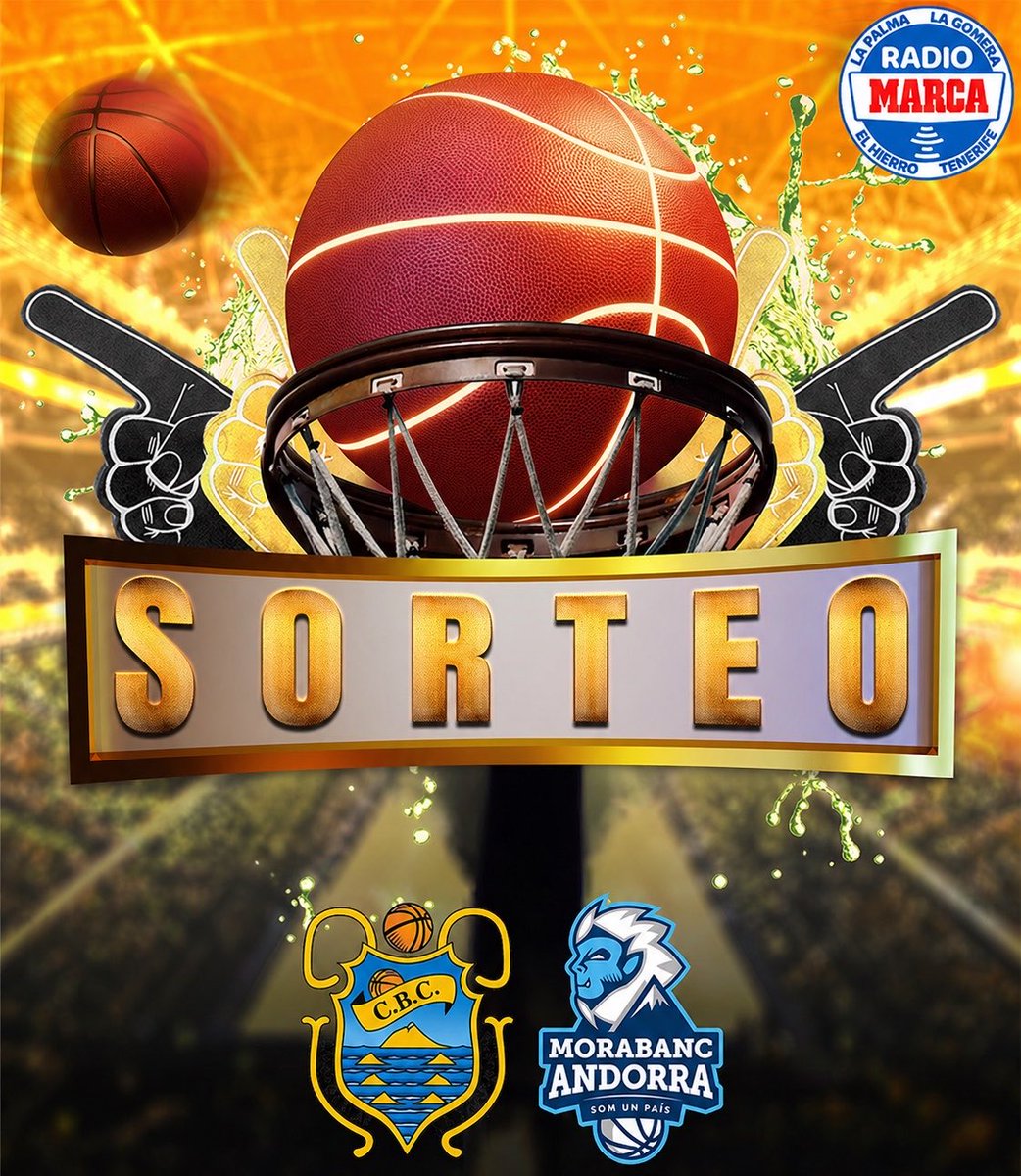 🏀 ¿Quieres animar al <a href="/CB1939Canarias/">La Laguna Tenerife</a>? 😏

Haz RT a esta publicación, sigue la cuenta <a href="/RadioMarcaTfe/">Radio MARCA Tenerife</a> y entra en el sorteo de entradas para el duelo ante <a href="/morabancandorra/">MoraBanc Andorra</a>. 👏