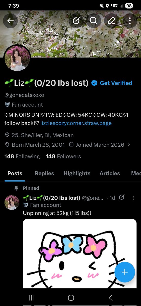 🌱Liz🌱(0/20 Ibs lost) tweet media