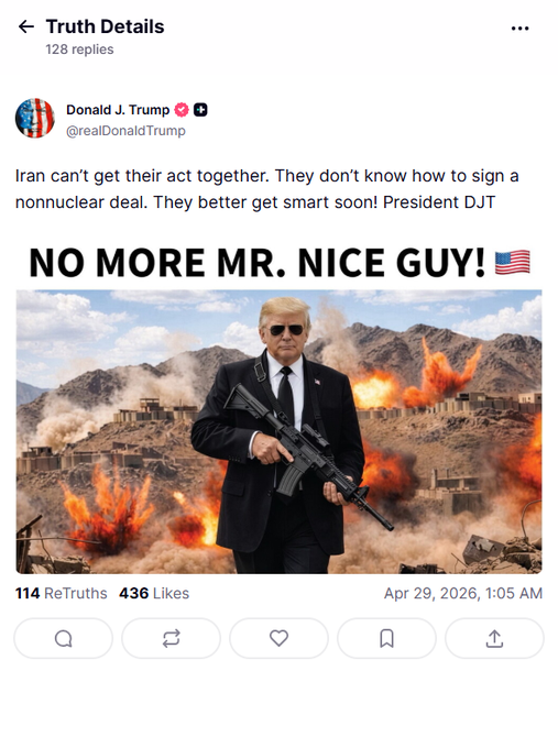 WarTrump tweet media