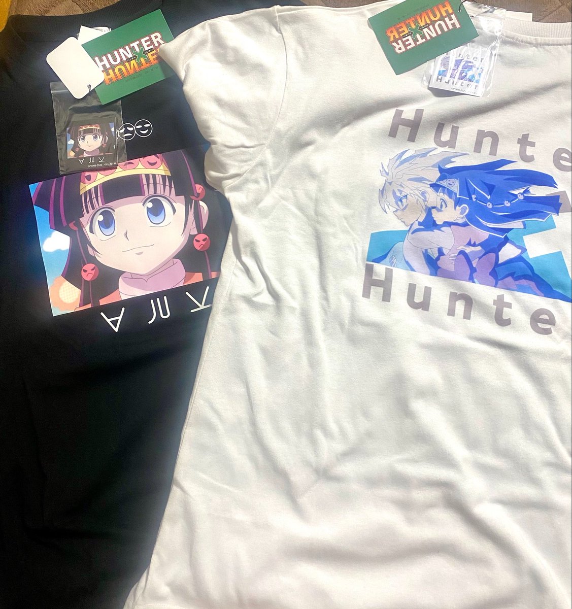 k42wKKihKBGTvXv's tweet image. アベイルHUNTER×HUNTERコラボのアルカ＆キルアTシャツデザイン良すぎる！！

#HUNTER×HUNTER #ハンターハンター