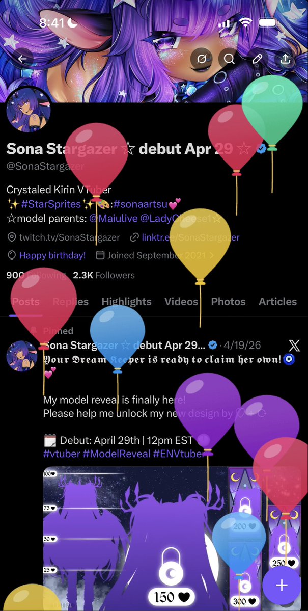 Sona Stargazer ☆ debut Apr 29 ☆ tweet media