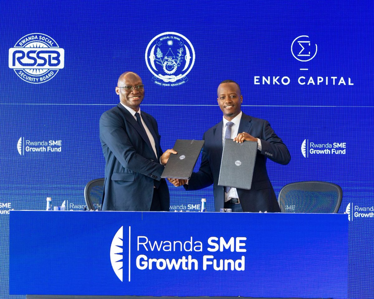 Newzug's tweet image. #Rwanda Social Security unveils $30M SME Growth #Fund to accelerate Private Sector growth

Managed by asset management firm #EnkoCapital, fund starts with $30m in capital, to grow to $100
linkedin.com/posts/moses-ka…