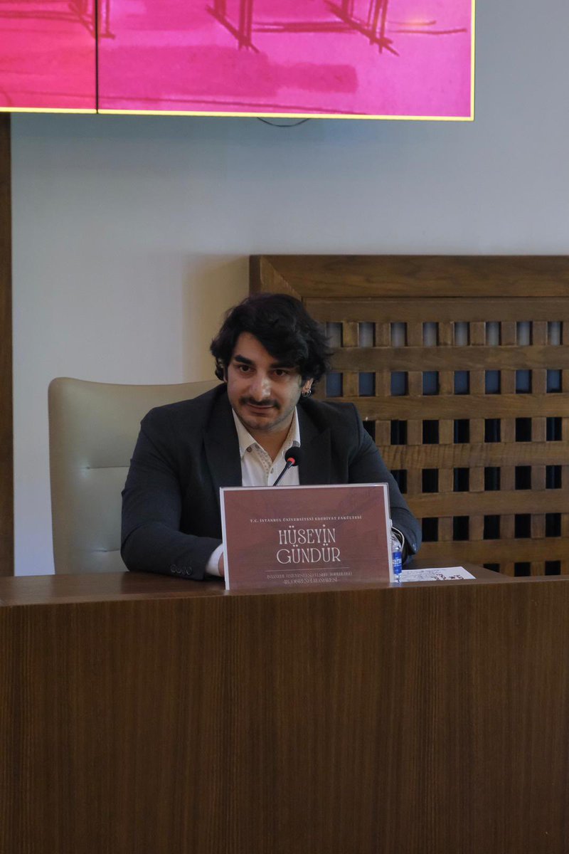 IUFT_'s tweet photo. Muhammet Halit Çelikyön’ün oturum başkanlığını yaptığı dördüncü oturumun ilk konuşmacısı Hüseyin Gündür, “Kierkegaard’ın Yalnızlık, An ve Hegelci Rasyonalizme Karşı İman Akıl Paradoksu” adlı bildirisini sunuyor. https://t.co/dfdsiP9cYB