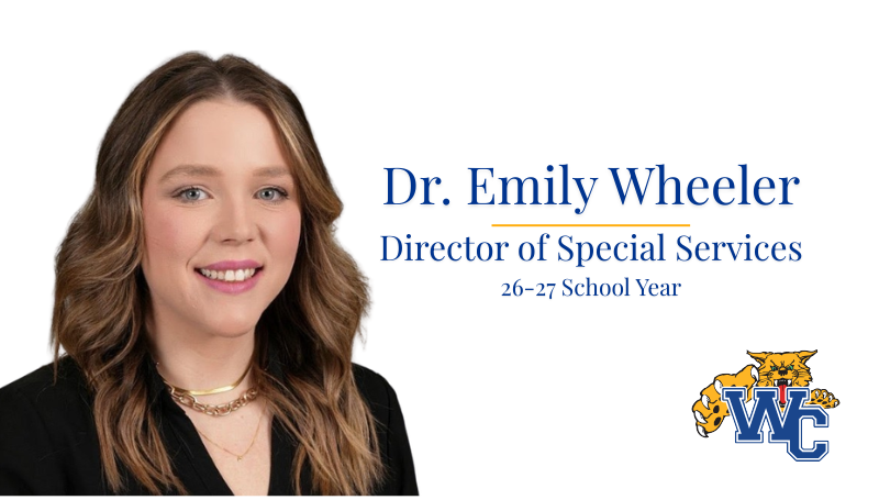 WCR2info's tweet image. Dr. Emily Wheeler will be joining us as the Director of Special Services, beginning with the 2026-2027 school year.
She shared, “I’ve already fallen in love with the incredible community feel and I can’t wait to dive in and get to work with a wonderful team!”
#TogetherWeCan