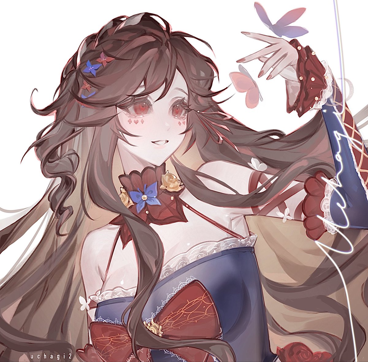 Uchagi2's tweet image. Commission done for Minh Anh🌸
#commission #art #artwork #drawing #artist