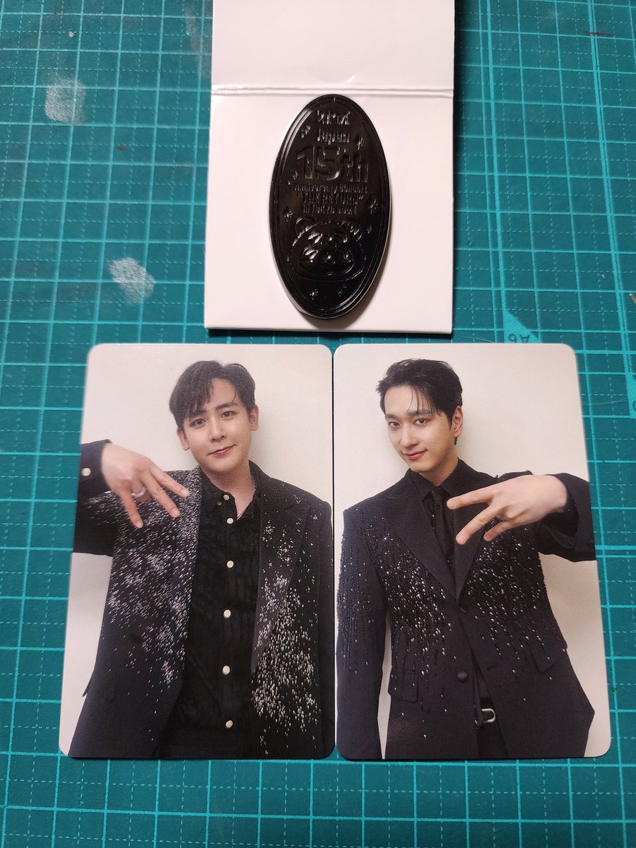 2PM Concert
THE RETURN In TOKYODOME
グッズ交換
ランダムピンバッジ
 pan.k → オクキャット
特典カード
 ニックン チャンソン
→ テギョン
交換お願いします。
#2PM
#2PM_THE_RETURN
#THE_RETURN_TokyoDome