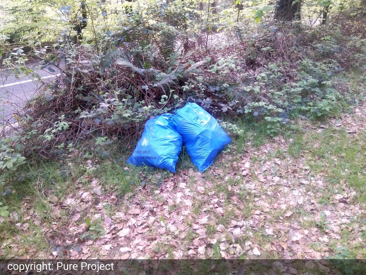 PureProject1's tweet photo. 4 bags of litter and rubbish Clara View Rathdrum Pure Mile Volunteers – Fantastic Job https://t.co/jsI8ToE07z