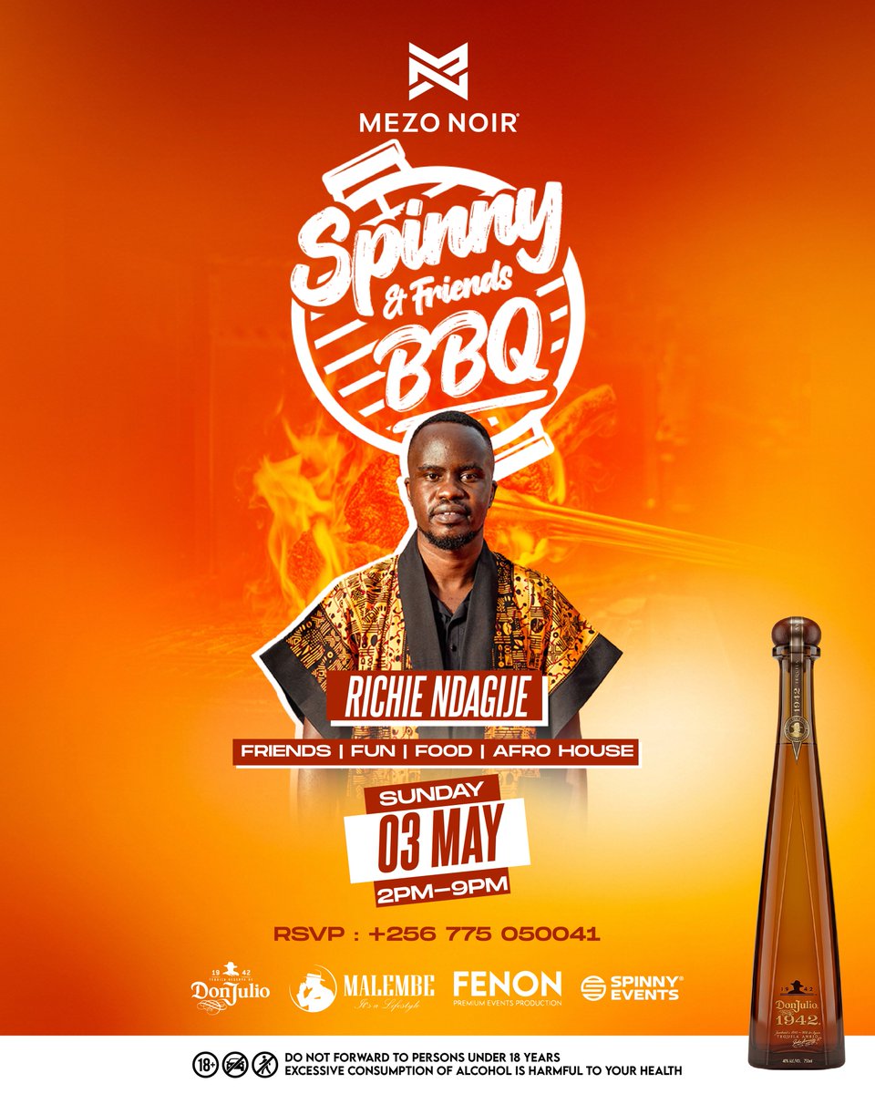 ndagijerichie's tweet image. Let’s do it one more time, this Sunday!

For the love of #AfroHouse…

 #SpinnyAndFriendsBBQ