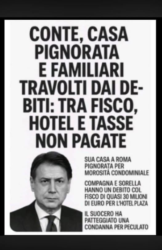 Ah  GIUSEPPI PINOCHIETTO SOLO LA POLITICA TI PUÒ SALVARE e poi accusate a Delmastro &amp; C.