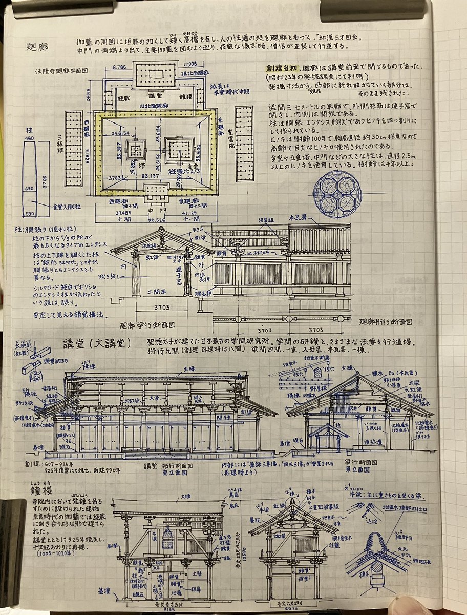 Nori@303彦左衛門の『建築・筆遊(ふでずさみ)』 tweet media