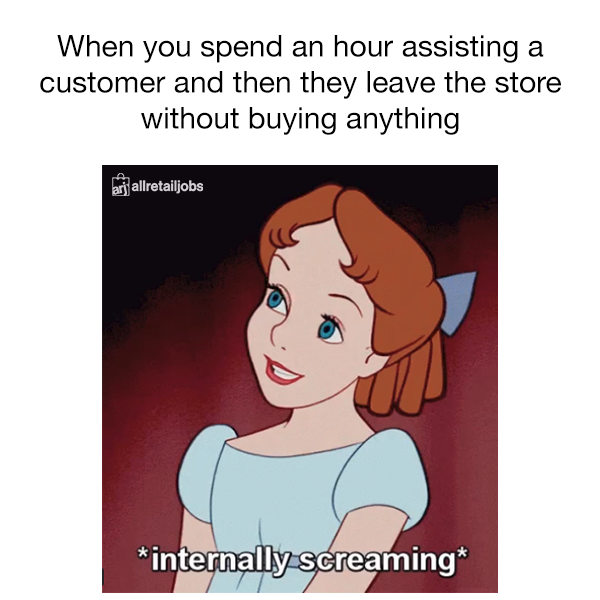AllRetailJobs's tweet image. Thanks for coming I guess!
#retaillife #sales #customerservice #retail #retailjobs