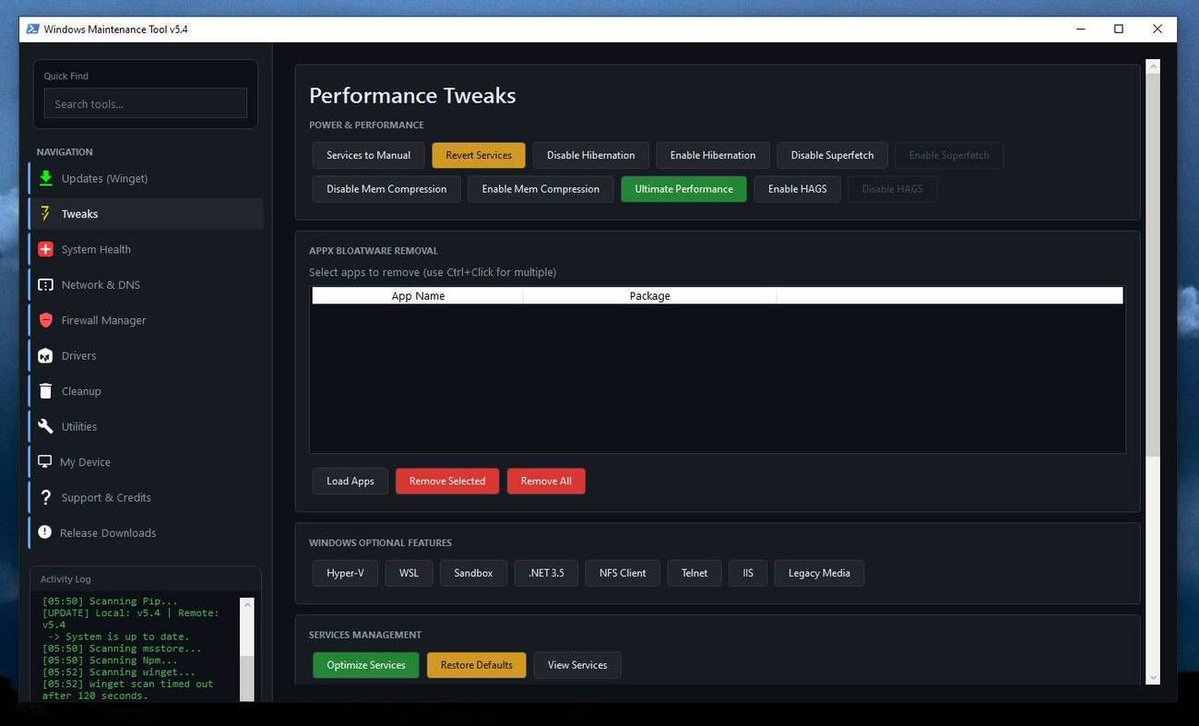 GeekOnTheLoose's tweet image. 🚨 Techs, update your flash drives with the new version. 🚨 
Windows Maintenance Tool v5.4  
👉 An all-in-one Windows maintenance and optimization toolkit for repair, cleanup, tuning, and software management. 
oldergeeks.com/downloads/file… 

#ComputerRepair #PCRepair #TechNews