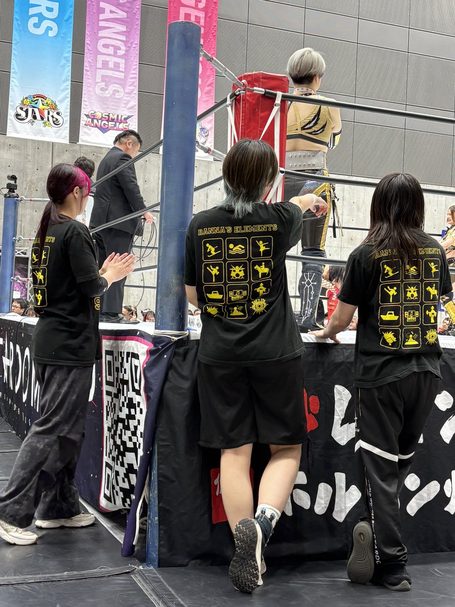 bays_kame's tweet image. 2026.4.29 福山大会

これは…チーム八神⁈🐹✨

#GE
#STARDOM