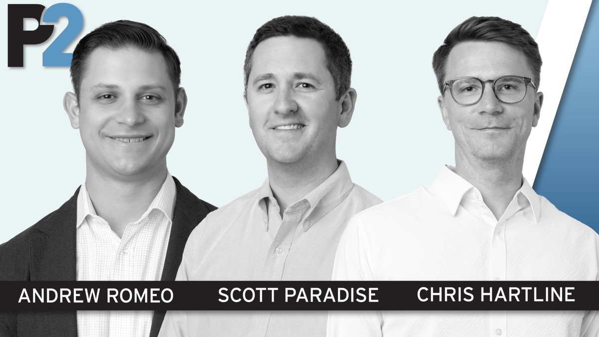 P2PublicAffairs's tweet photo. P2 Public Affairs has promoted Chris Hartline, Andrew Romeo, and Scott Paradise to Partner. Three proven strategists with track records of winning when it counts. Full announcement: https://t.co/xLO3A39V5d https://t.co/tOlCuZNK57