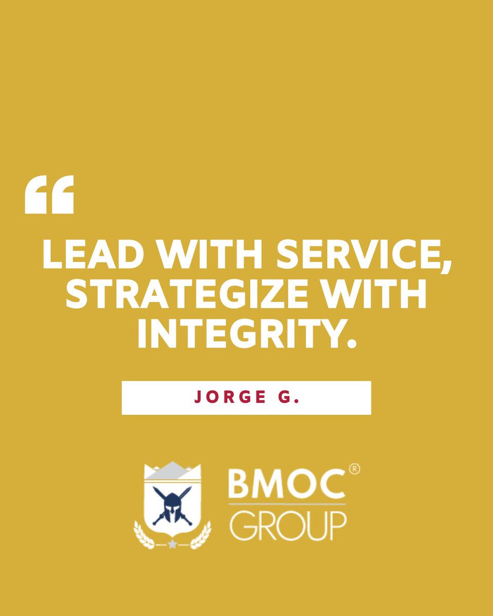 BMOCGroup's tweet image. Quote of the day #service #bmocgroup