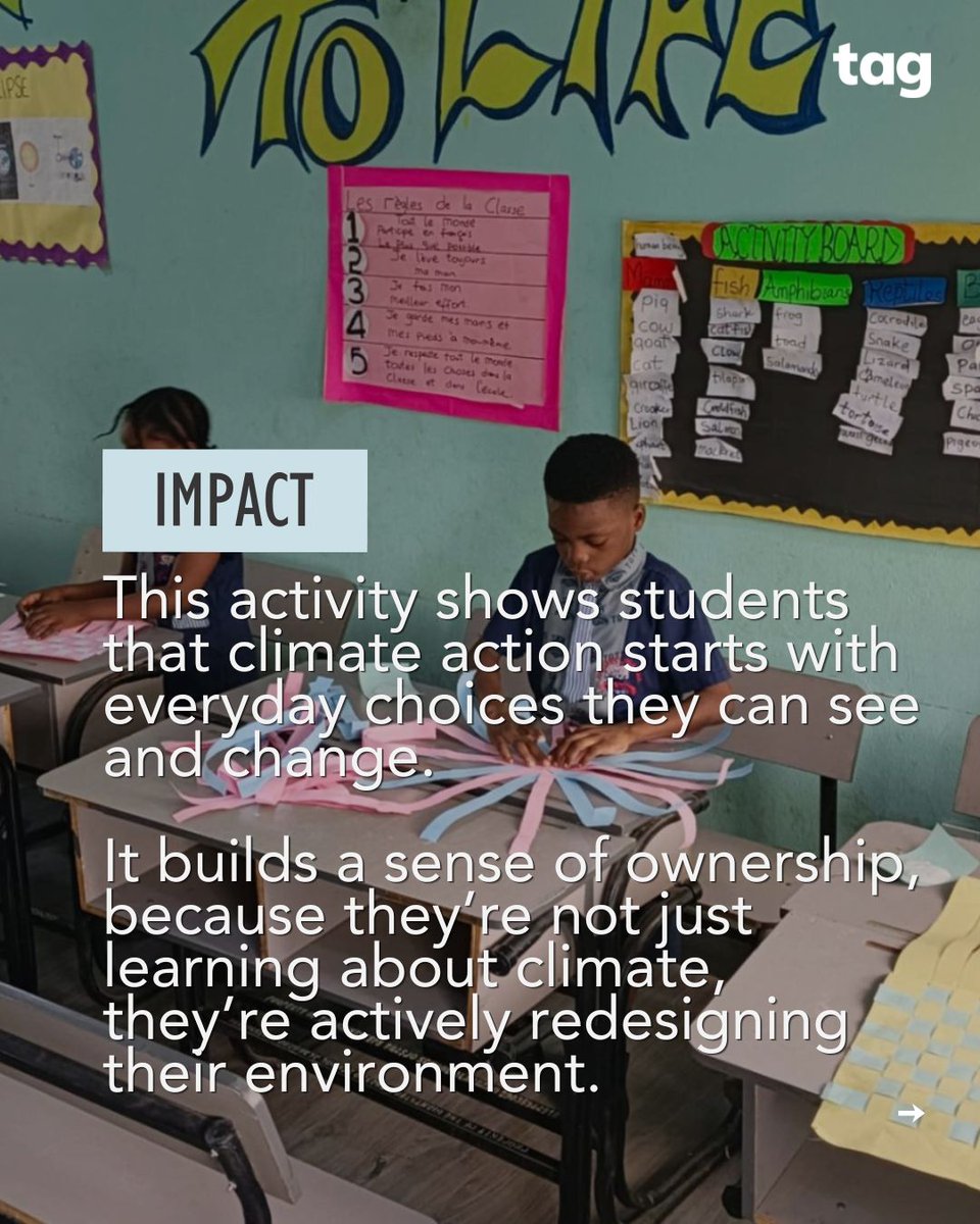 TakeActionEdu's tweet photo. — 
Take Action Global 
Climate Action Education for All 🌍 

Visit https://t.co/Mdp4VvrFYN to see how climate education comes to life in classrooms around the world. https://t.co/xKBIJiZUjr