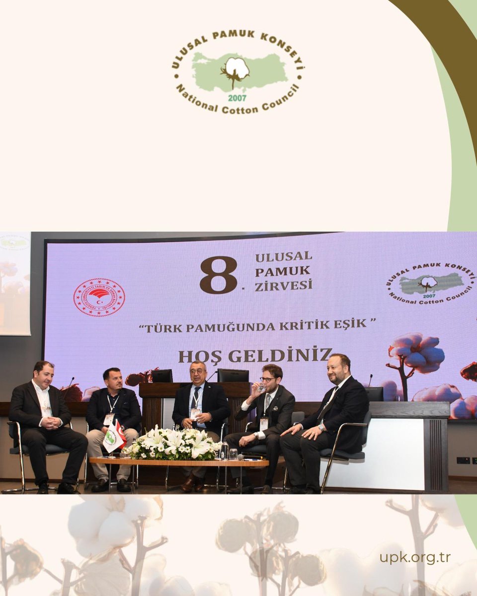UlusalPamuk's tweet photo. “Türk Pamuğunda Kritik Eşik” temasıyla düzenlenen 8. Ulusal Pamuk Zirvesi, sektörün tüm paydaşlarını bir araya getirdi. https://t.co/65DbVTAU3h