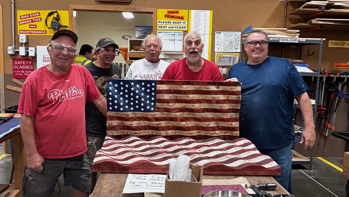 TVWoodworkers's tweet image. @realDonaldTrump, we have been trying to reach you to gift to you a beautiful wooden flag created by @TVWoodworkers craftsmen. Would love to give it to you during your visit here on Friday. Please contact us! youtube.com/watch?v=yEd1p6… #LargestWoodworkingClubInUS #25Years